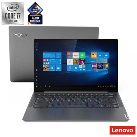 Ultrabook - Lenovo 81rm0004br I7-1065g 1.30ghz 8gb 256gb Ssd Geforce Mx250 Windows 10 Home Ultra 14" Polegadas
