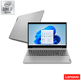 Notebook Lenovo Ideapad 3i, Intel Core i7-10510U, 8GB, 256GB SSD,Tela 15,6'FHD, NVIDIA GeForce MX330, Prata - 82BS0