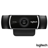 Câmera Webcam Full HD Pro Stream com Tripé Preto - Logitech - C922