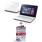 Notebook Sony VAIO Fit 15, i5, 4GB, 750GB de HD + Software de Segurança McAfee LiveSafe - MLS13B001RAA