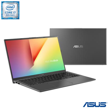 Notebook - Asus X512fj-ej227t I7-8565u 1.80ghz 8gb 1tb Padrão Geforce Mx230 Windows 10 Home Vivobook 15,6" Polegadas