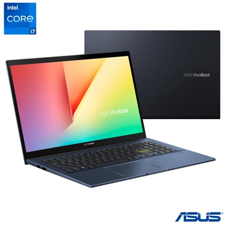 Notebook - Asus X513ea-ej1314t I7-1165g7 1.20ghz 16gb 512gb Ssd Intel Iris Xe Graphics Windows 10 Home Vivobook 15,6" Polegadas