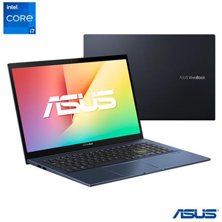 Notebook - Asus X513ea-ej3011w I7-1165g7 1.20ghz 16gb 512gb Ssd Intel Iris Xe Graphics Windows 11 Home Vivobook 15,6" Polegadas