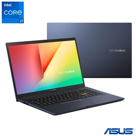 Notebook - Asus X513ep-ej230t I7-1165g7 2.80ghz 8gb 256gb Híbrido Geforce Mx330 Windows 10 Home Vivobook 15,6" Polegadas
