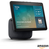 Assistente de Voz Amazon Smart Speaker Show10 alexa display hd 10.1' com movimento, função câmera monitoramento 13mp