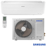 Ar Condicionado Digital Inverter Wind Free Samsung com 9.000 BTUs, Quente e Frio Branco - AR09NSPXBWKXAZ