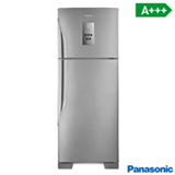 Refrigerador de 02 Portas Panasonic Frost Free com 483 Litros Inverter Aço Escovado - NR-BT55PV2X
