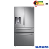 Refrigerador French Door Samsung de 04 Portas Frost Free com 501 Litros Twin Cooling Inox - RF22R7351SR/AZ