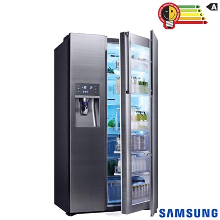 Geladeira/refrigerador 765 Litros 2 Portas Inox Food Showcase - Samsung - 110v - Rh77h90507h/az