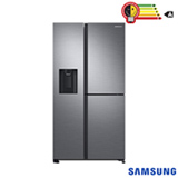 Refrigerador Side By Side Samsung Convert de 03 Portas Frost Free com 602 Litros Inox Look - RS65R