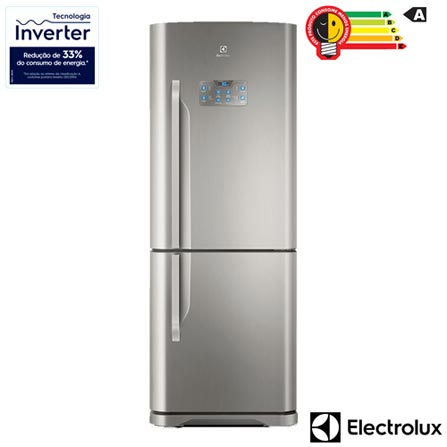 Geladeira/refrigerador 454 Litros 2 Portas Inox - Electrolux - 110v - Ib53x