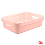 Caixa Organizadora Cube P Baixa Rosa Nude - Ou