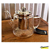 Bule para Chá com Infusor Capacidade de 600 ml em Vidro Borossilicato - Mimo Style