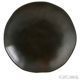Pratos Fundos com 06 Peças em Stoneware Orgânico Copper Abstrato - Porto Brasil Cerâmica