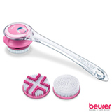 Escova para Limpeza e Massagem Rosa - Beurer - FC55