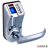 Fechadura Biométrica DL 1500 Prata Escovado – D-Lock