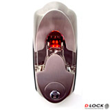 Fechadura Biométrica DL 4000 Prata Escovado D-Lock