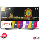 Smart TV 4K LG Curva LED 3D 79'' com WebOS, Controle Smart Magic e Wi-Fi - 79UG8800