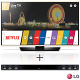 Smart TV LED LG Full HD 49” com Smart Share e Wi-Fi - 49LF6350 + SoundBar LG com 2.0 Canais e 160 W RMS - NB2430A