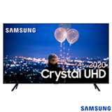 Samsung Smart TV Crystal UHD TU8000 4K 65', Borda Infinita, Alexa built in, Controle Único, Visual Livre de Cabos