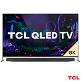 Smart TV TCL 8K QLED 75' com Dolby Vision, Google Assistant e Wi-Fi dual band e Bluetooth integrados - QL75X915