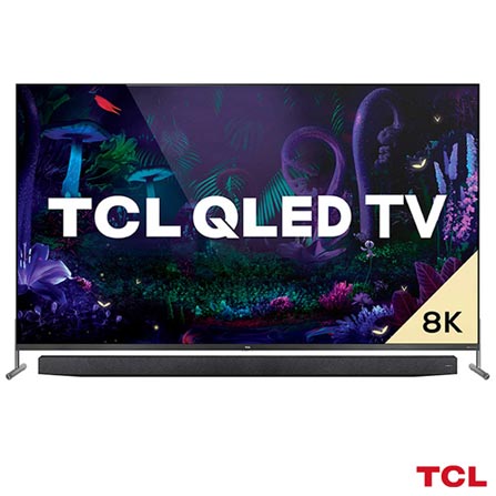 Tv 75" Qled TCL 8k Smart - Ql75x915