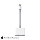 Adaptador de Lightning para AV Digital Branco Apple - MD826BZA