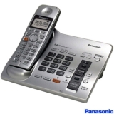 Telefone sem Fio 5.8GHZ com Secretária Eletrônica / Expansível até 4 Ramais com Identificador de Chamadas - Panasonic -
