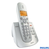 Telefone sem Fio Digital DECT 6.0 com Identificador de Chamada / Viva-Voz / Secretária Eletrônica - Série CD2 Philips -