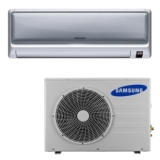 Condicionador de Ar Split Crystal 9000Btus / Eletrônico / Quente e Frio / Prata -  Samsung - AQ09ESBTXXAZ