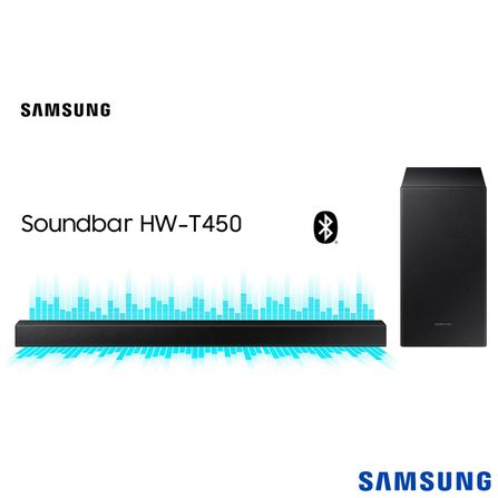 Soundbar Samsung Hw-t450 200 W Rms 2.1